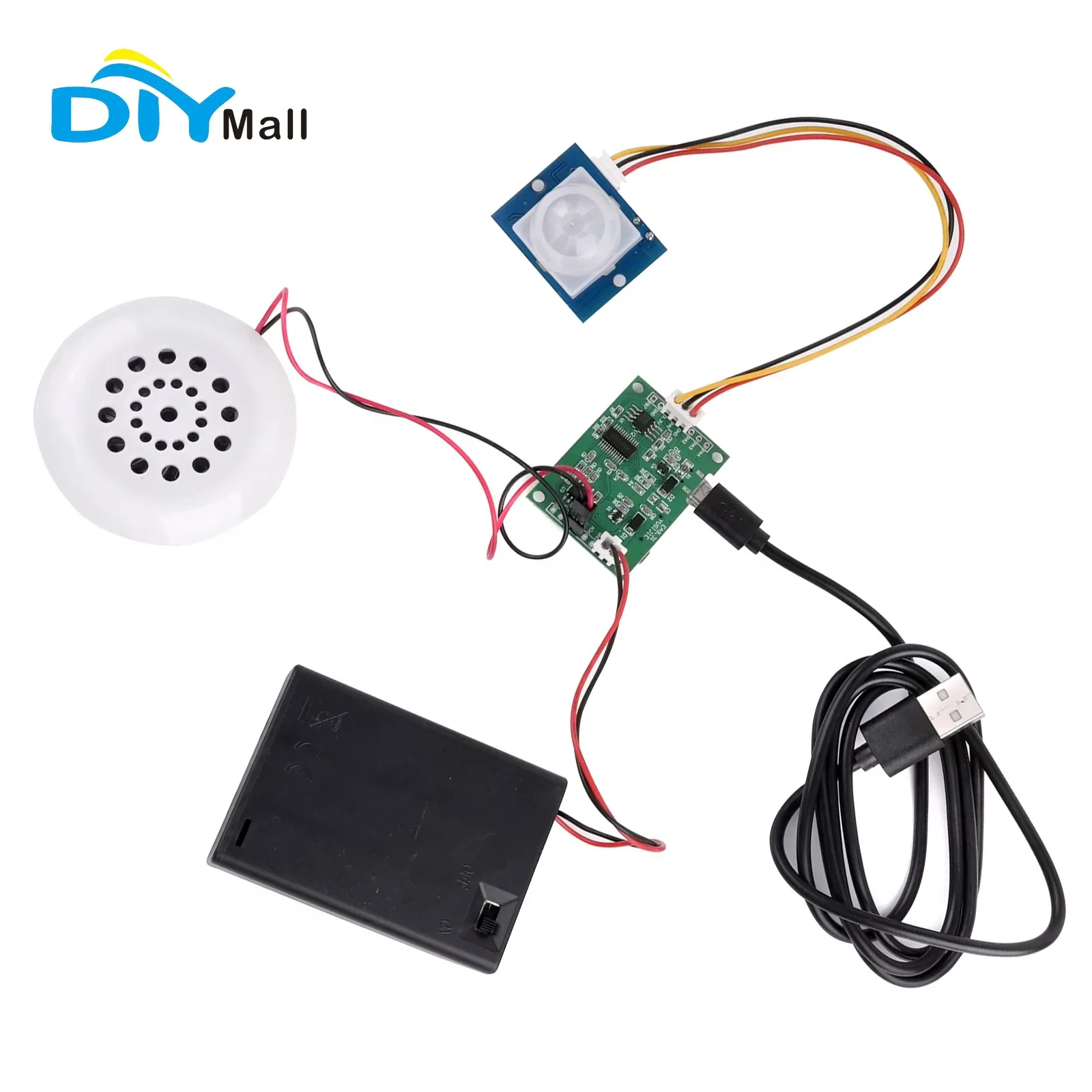 Audio Music App - DIYmall PIR Bewegingsensor MP3 Muziekspeler met