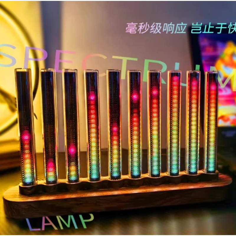Audio Music In Youtube - Audiolamp, geluidsgeactiveerde lamp, muziekspectrum pseudo-nixie buis
