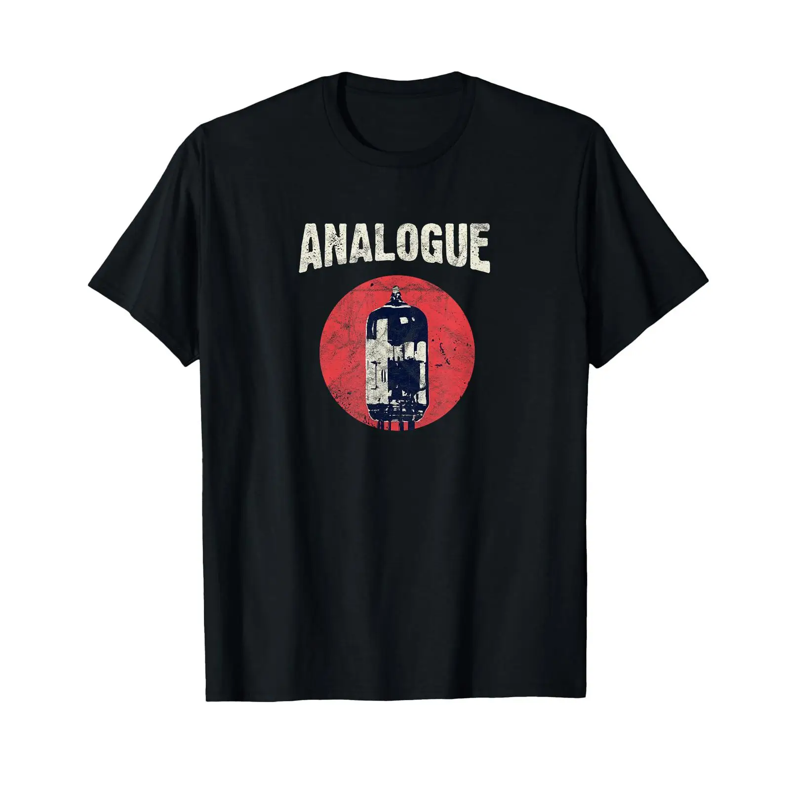 Audio Music In Youtube - Vintage analoge vacuümbuisversterker T-shirt voor audiofiele