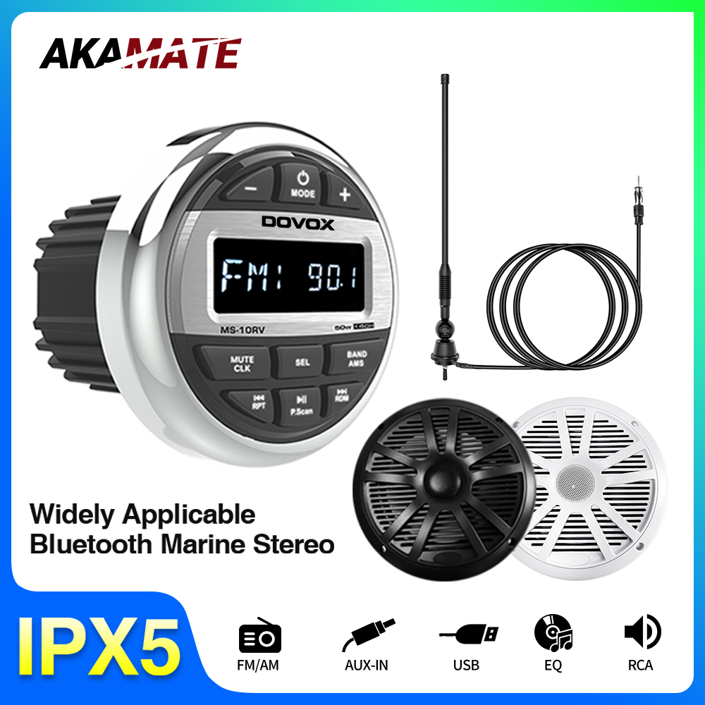 Audio Music App - Boot Radiosysteem Mediaspeler Marine Radio/Luidspreker/FM AM