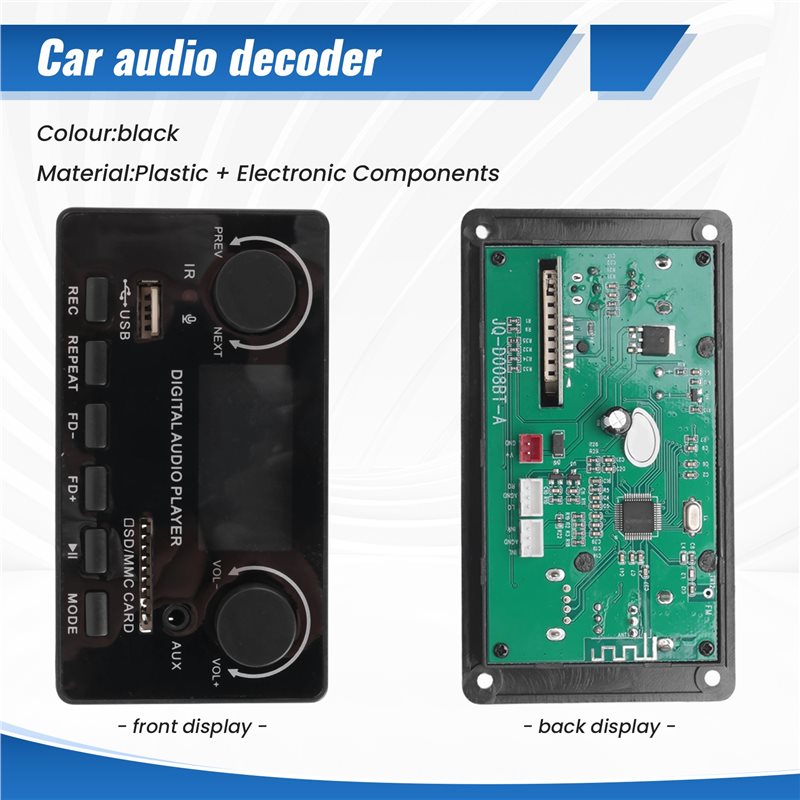 LCD-scherm Bluetooth 5.0 MP3 D - Audio Music App recensie en prijs