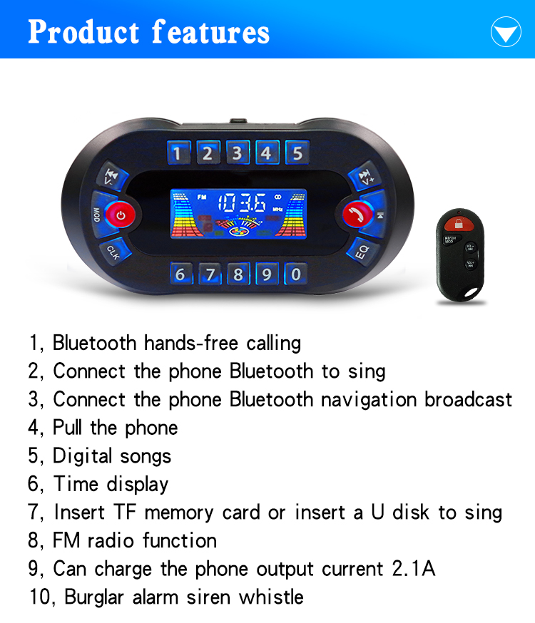 Mt730 Motorfiets Bluetooth Spe - Audio Music App recensie en prijs