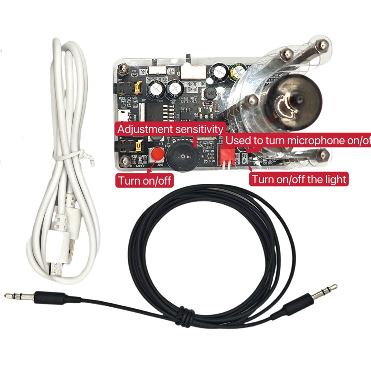 DTC5 Nieuwe USB 5V Muziekspect - Audio Music In Youtube recensie en prijs