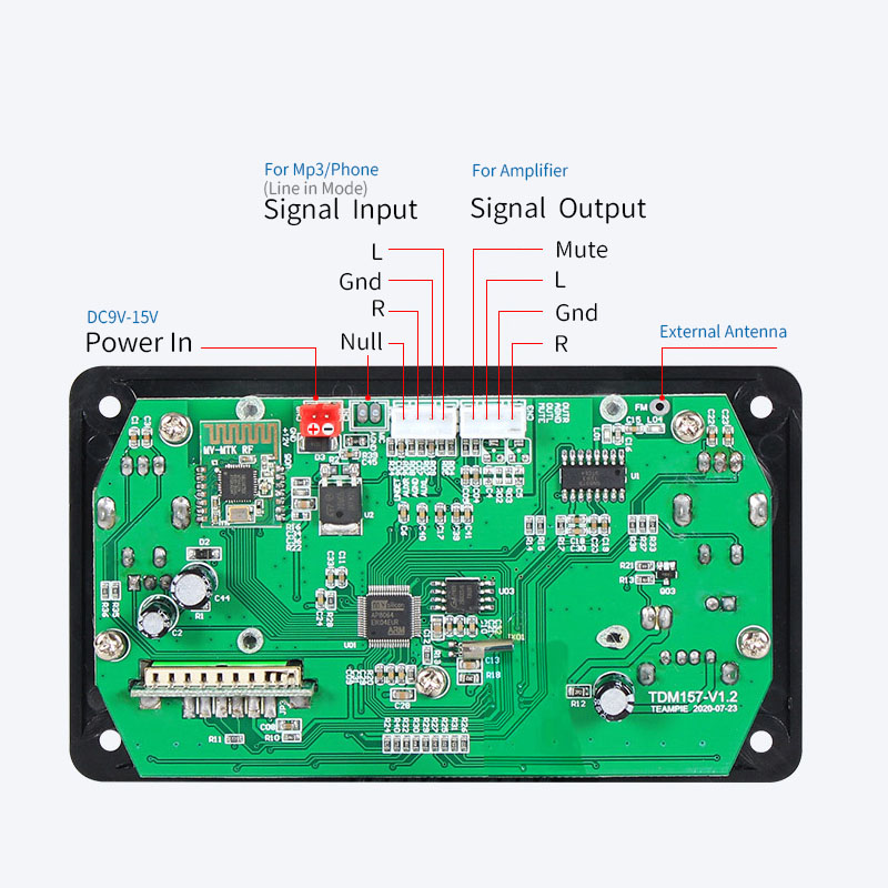 UNISIAN LCD Speler Module MP3  - Audio Music App recensie en prijs