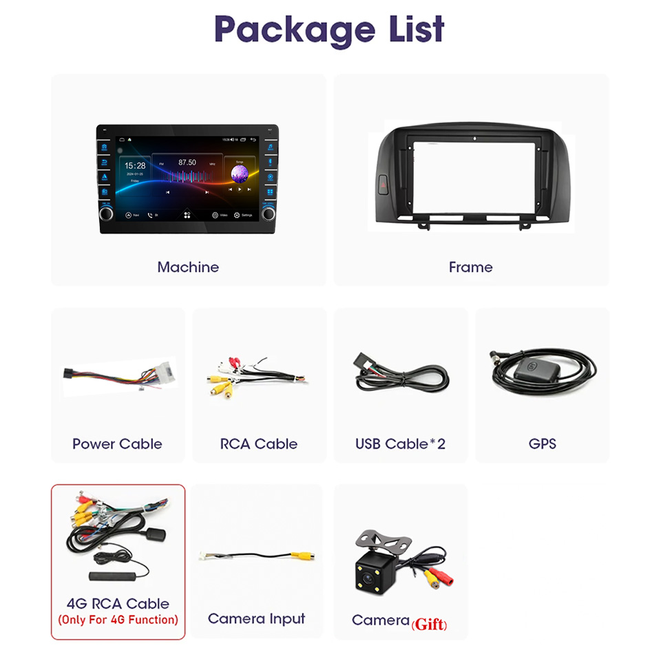 8G Ram 128Gb Qled Auto Radio A - Audio Music To Text recensie en prijs