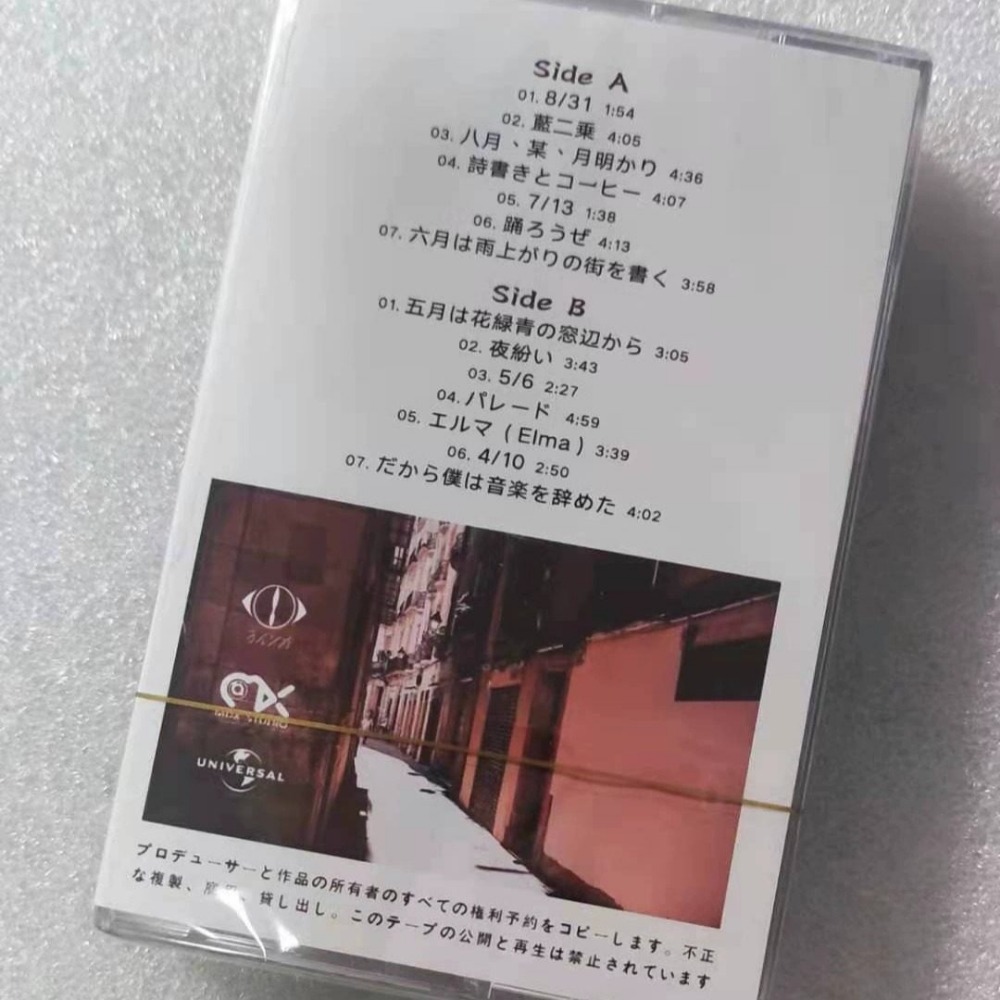Cassetteband Japanse popstijl  - Audio Music To Text recensie en prijs