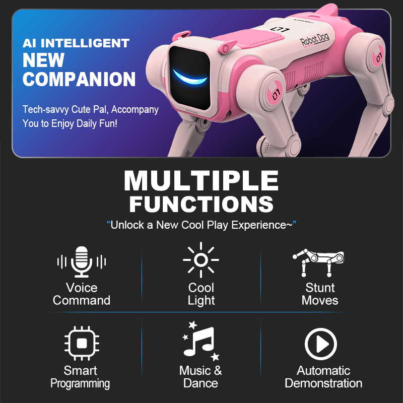 JCMO Intelligente AI RC Robot  - Audio Music Maker recensie en prijs