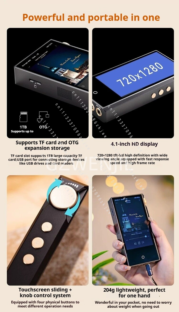 N3Ultra HiFi Draagbare MP3-spe - Audio Music In Youtube recensie en prijs