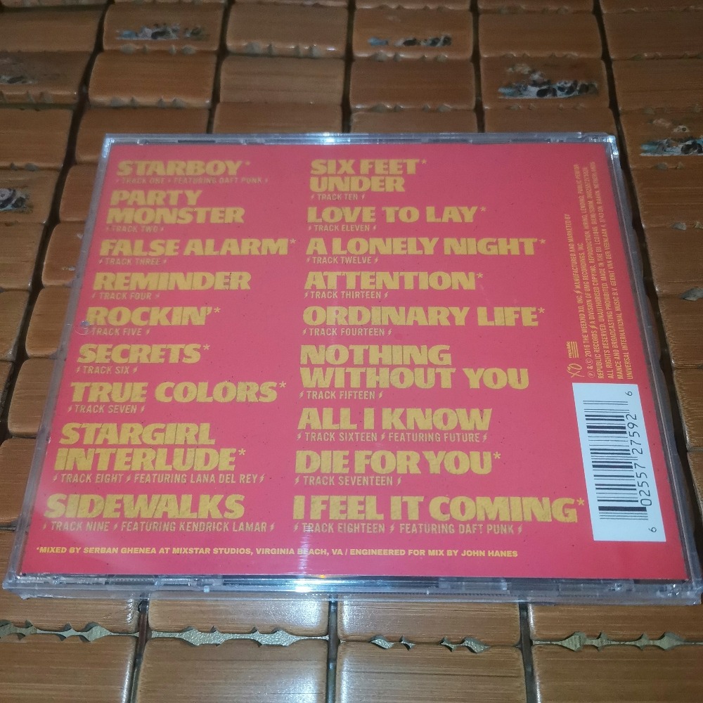 The Weeknd Starboy CD Synth Po - Audio Music New Song recensie en prijs